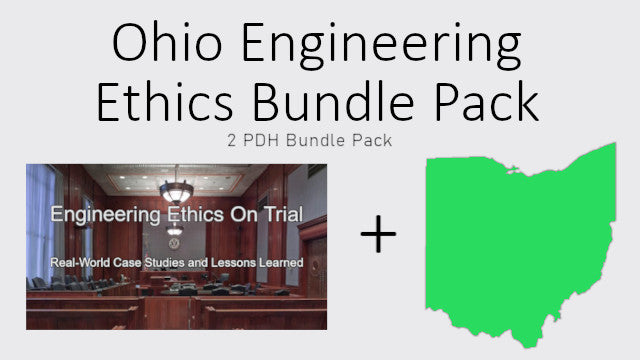 Ohio Eng and Surveying Ethics 2 PDH Pack
